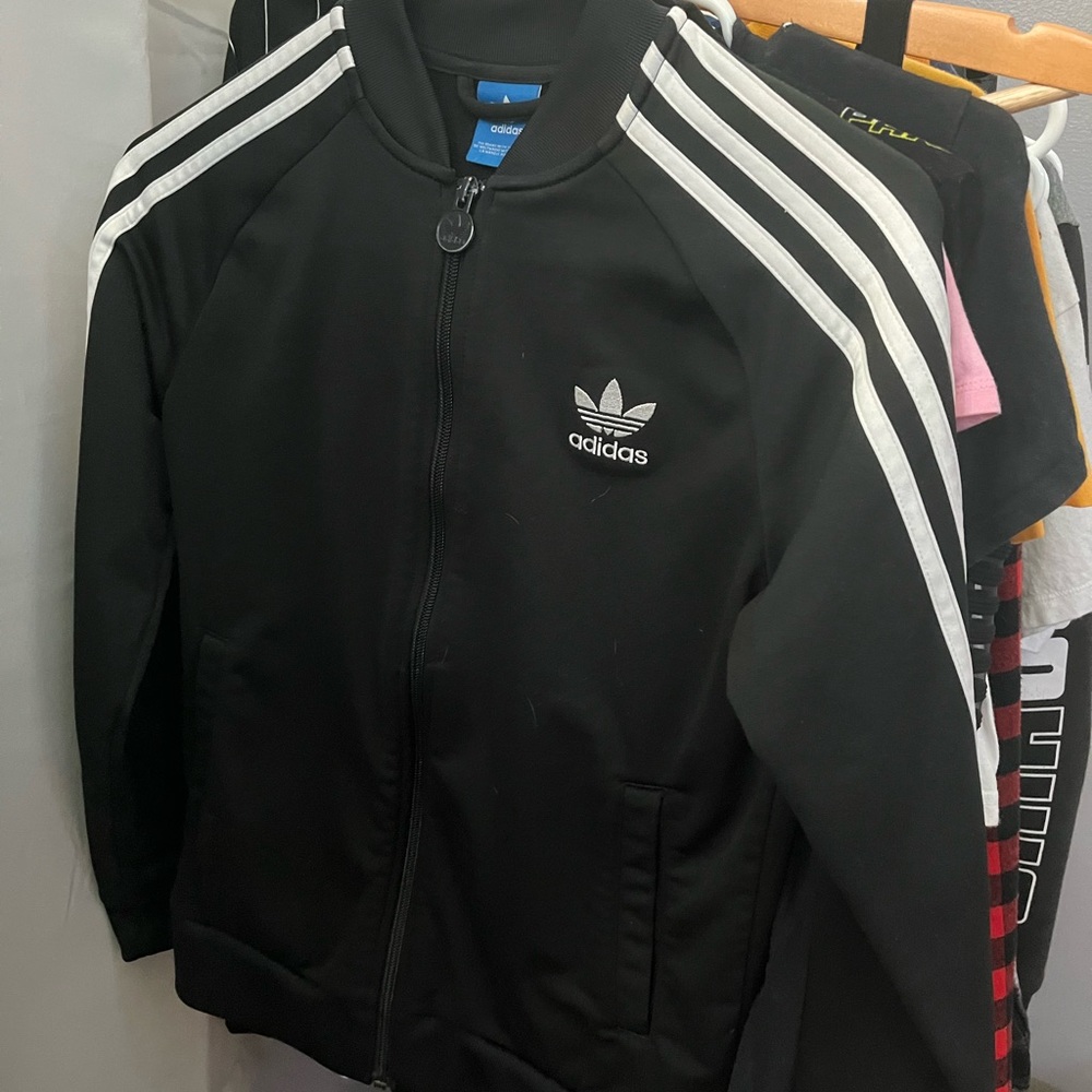 Kids small addidas zip up. Only worn once